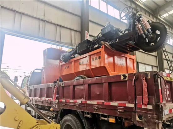 商洛三輪車發貨成功